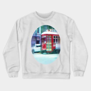 Streetcar  On Canal Street Crewneck Sweatshirt